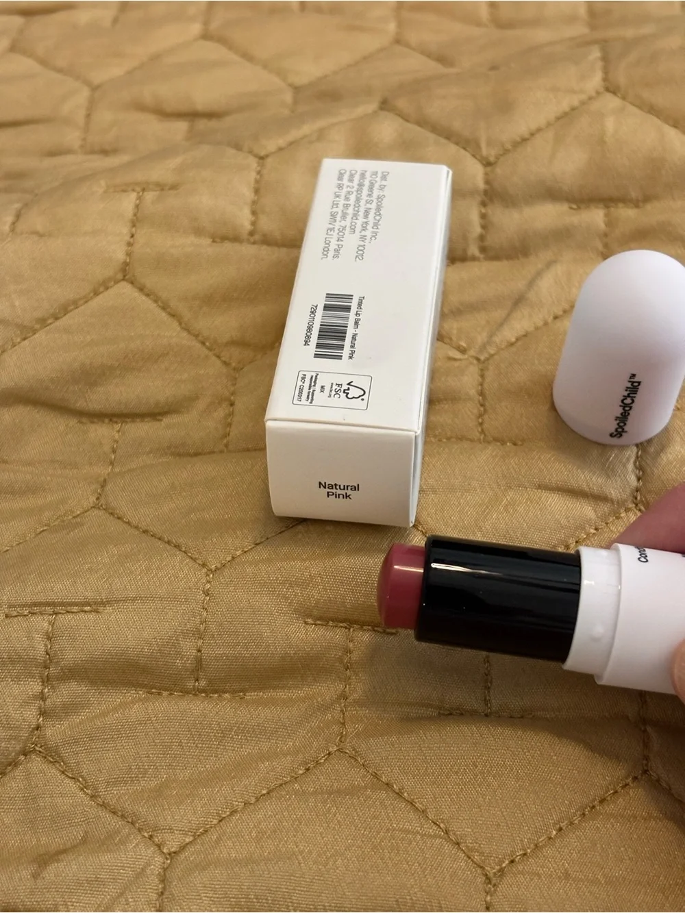 Spoiled Child Natural Pink Conditioning Tinted Lip Balm